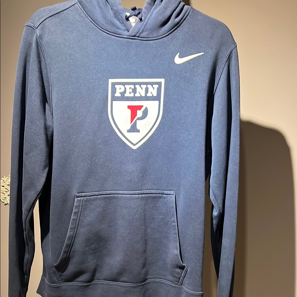 Nike Navy Penn Logo Hoodie